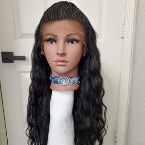 Synthetic Braided Lace Front Wig
